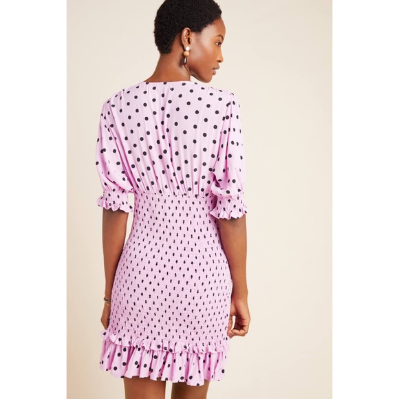 Faithfull the Brand Sylvie Smocked Mini Dress - Picture 10 of 11